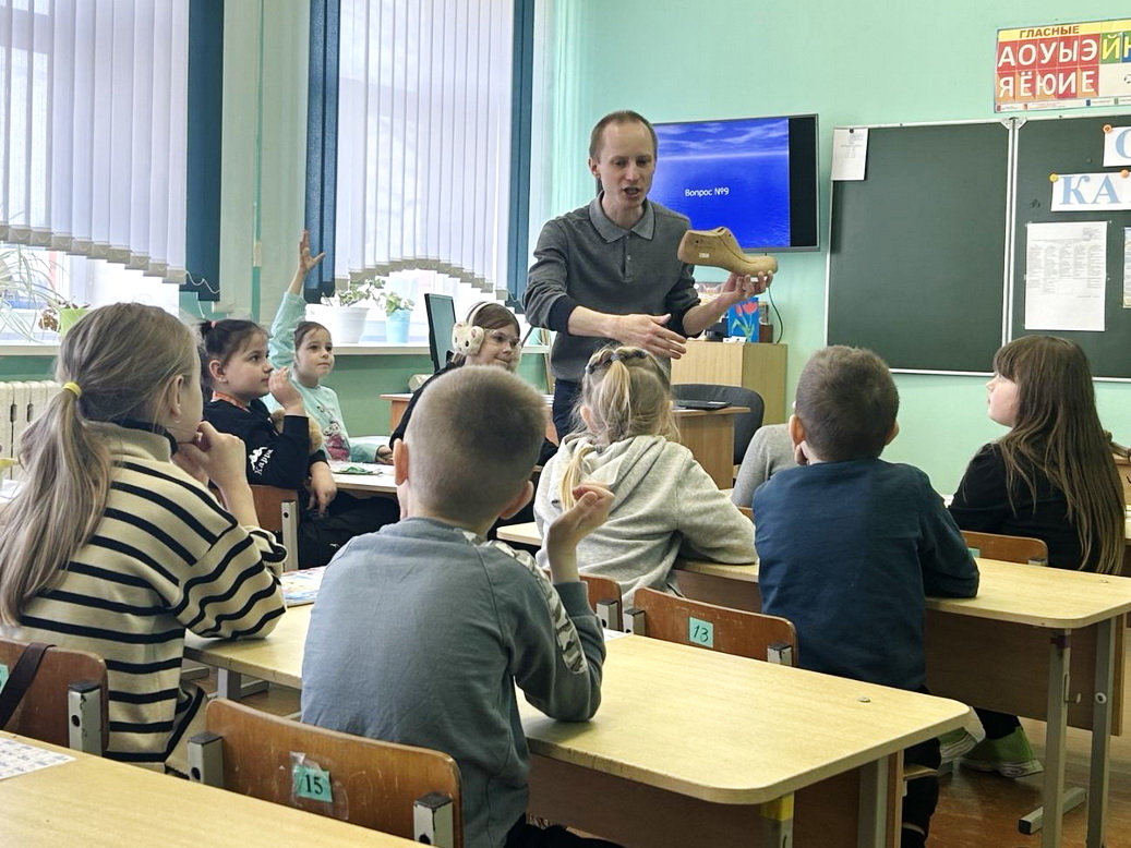 Музейны ўрок у школе